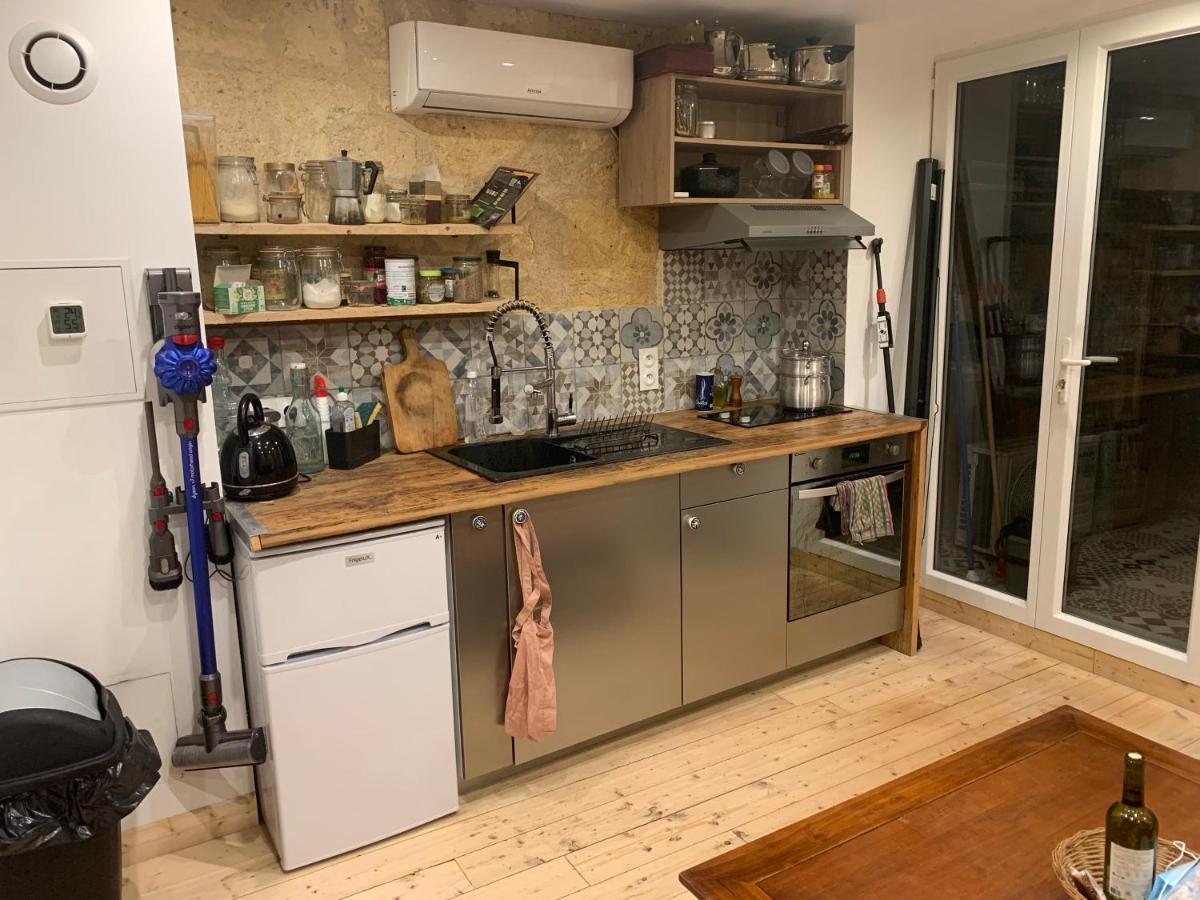 Appartement Cosy Avec Climatisation Et Patio Centre Historique De Bordeaux Dış mekan fotoğraf
