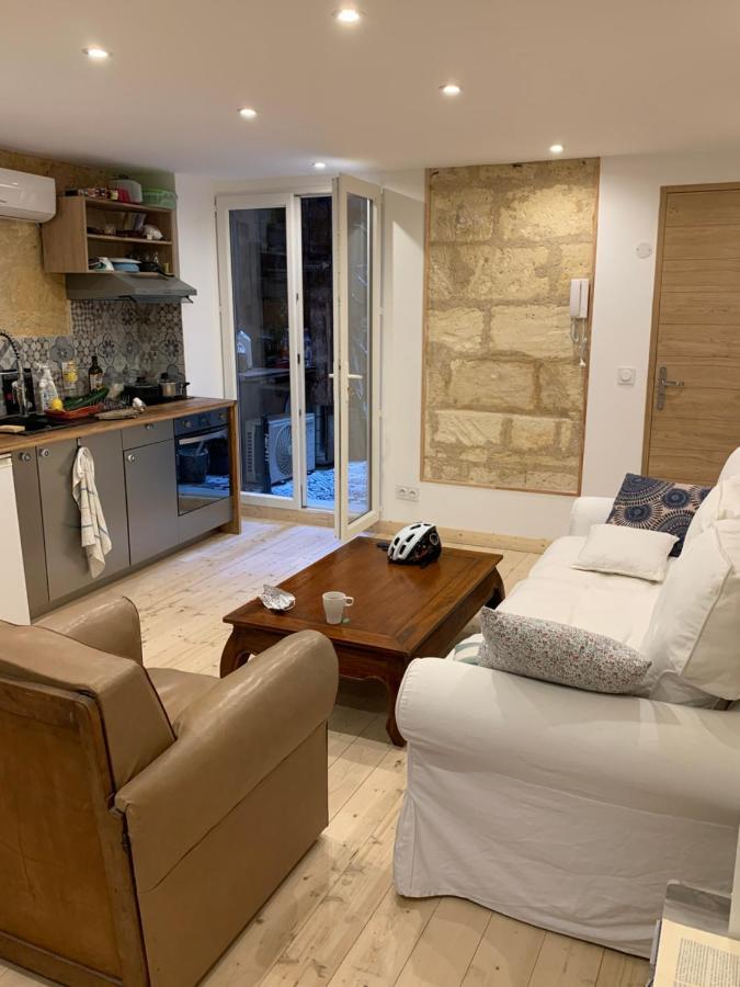 Appartement Cosy Avec Climatisation Et Patio Centre Historique De Bordeaux Dış mekan fotoğraf
